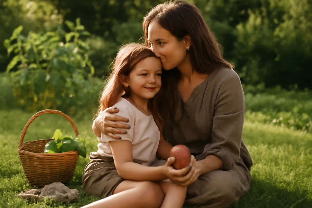 Crescere bambini con uno stile di vita naturale: le abitudini semplici che rafforzano il sistema emotivo