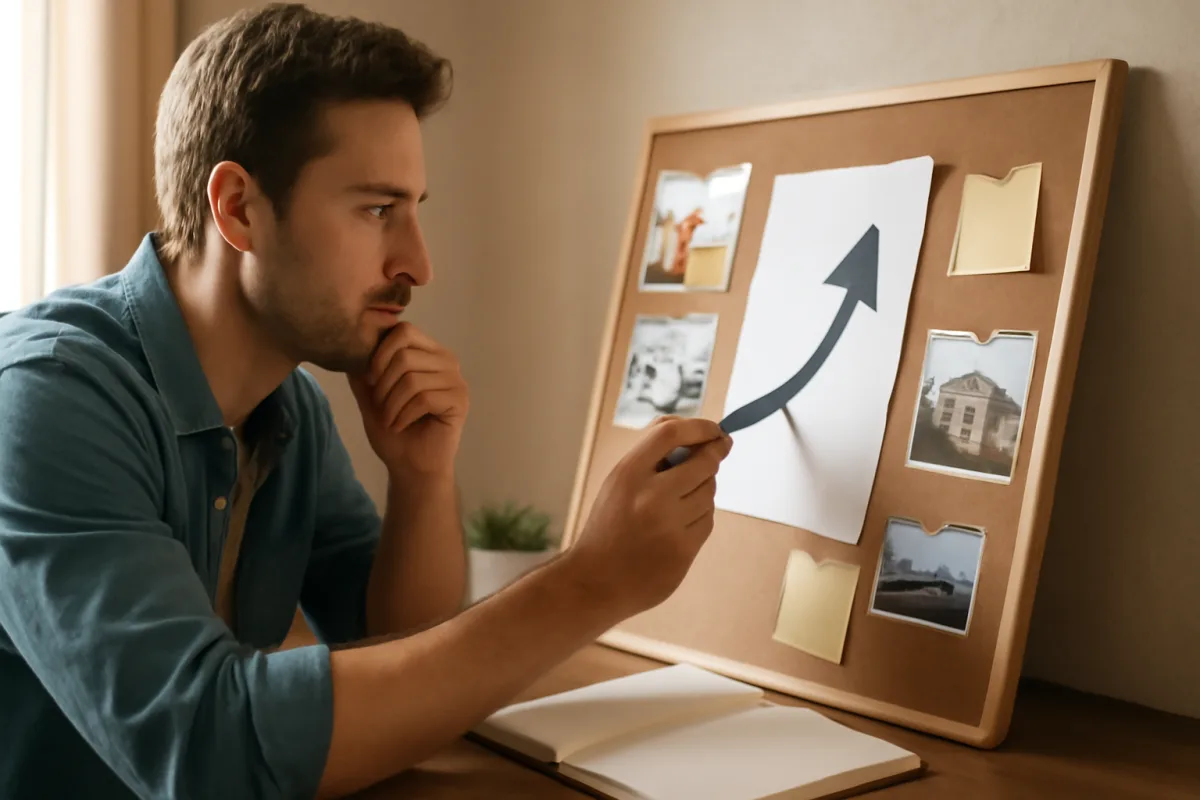 Visualizzazione creativa per obiettivi personali: il dettaglio pratico che la rende davvero efficace